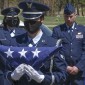Folded flag